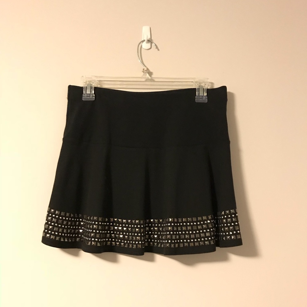 Express studded mini skirt